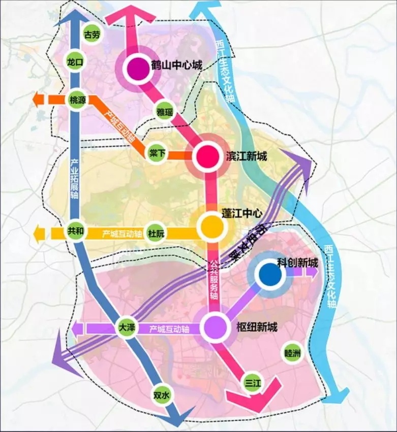 江門城市總體規劃公示!規劃限期至2035年