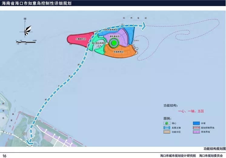 海口如意岛控制性详细规划出炉,有梦幻深海5d体验,海洋水族馆等项目!