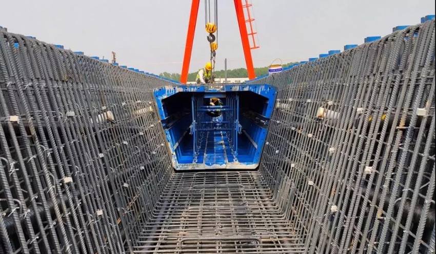 山东省首家桥梁全预制拼装生产基地在济宁建成投产