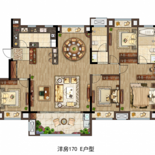 洋房E户型