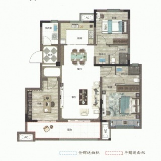 洋房110户型