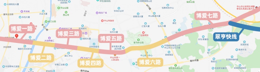 中山黄金大动脉 博爱路沿线最全置业指南 凤凰网房产中山