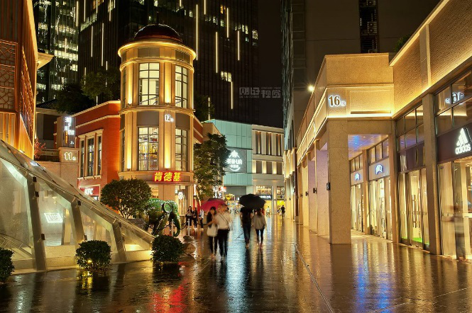 珠海富华里商业街图片