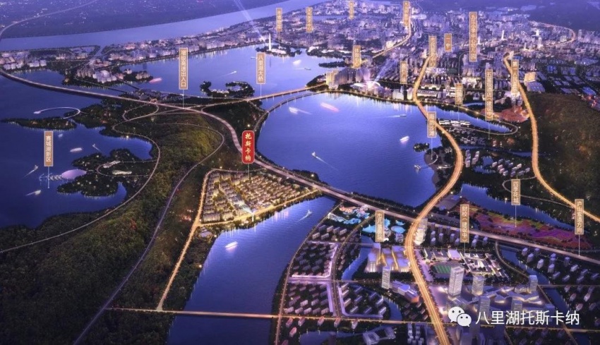 商贸,社区,园林,湿地为一体的现代化生态新城正在崛起,九江cbd形成!