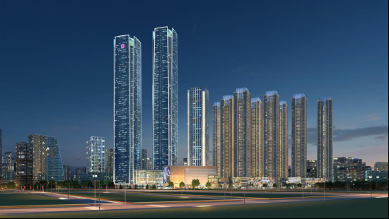 沈阳恒大世界城地铁上盖城启未来