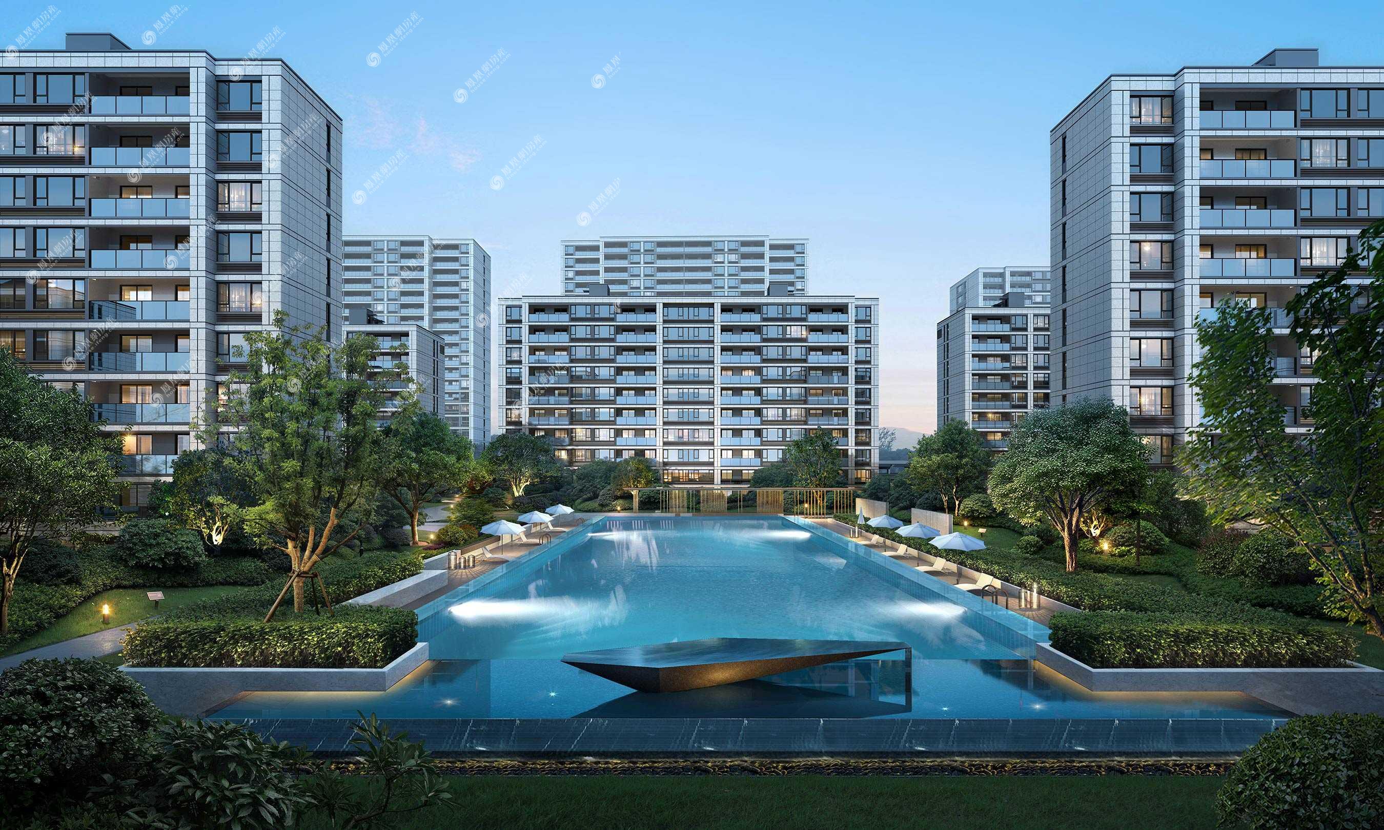 绿城招商·明月江南效果图1