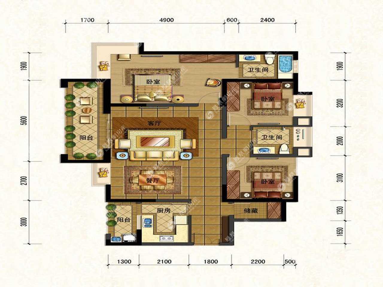愿景春熙里户型图