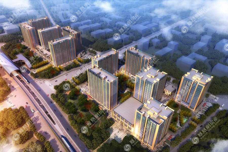 效果图_绿地-智汇产业城效果图-北京凤凰网房产