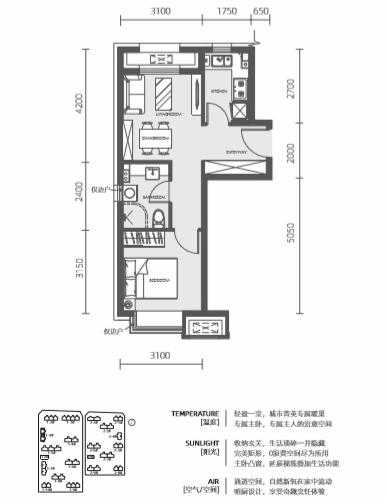 中海寰宇时代户型