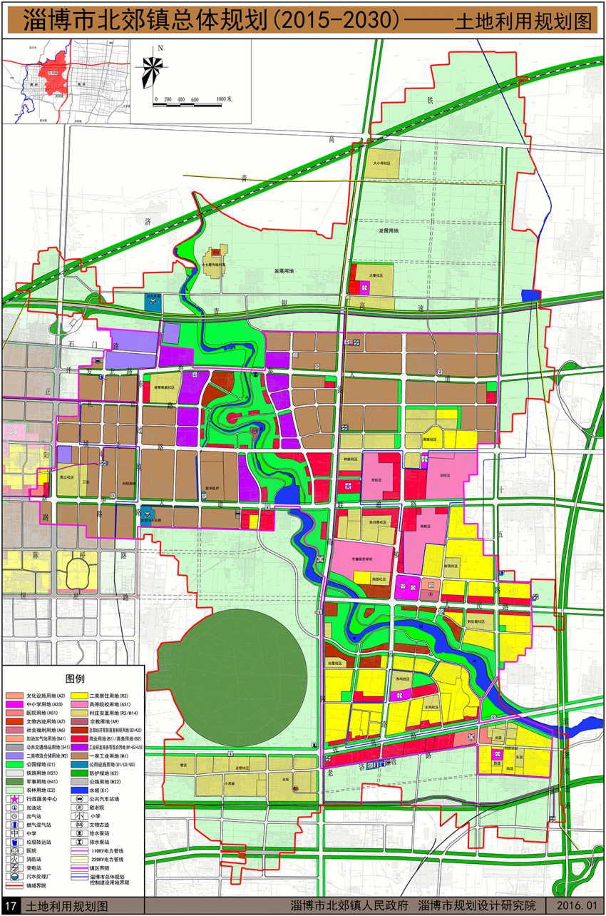 博山经济开发区规划图图片